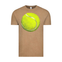 Vintage Coffee tennis bal Vintage Tee - BarkalooDesign