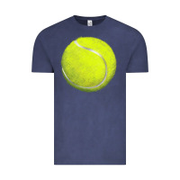 Vintage Denim tennis bal Vintage Tee - BarkalooDesign