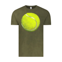 Vintage Olive tennis bal Vintage Tee - BarkalooDesign
