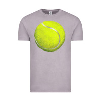 Vintage Zinc tennis bal Vintage Tee - BarkalooDesign
