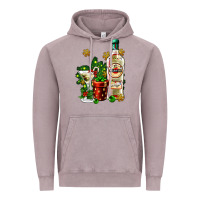 Vintage Zinc cocrtail martini and gift and snow Vintage Hoodie - AdoDesignShop