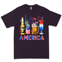Plum 4th of July American drinks America Premium Tee - Neo Western