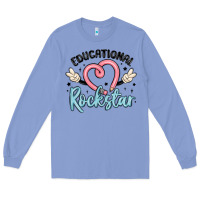 Colony Blue educational rockstar Long Sleeve Tee - MaliasSmallBusiness