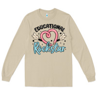 Mushroom educational rockstar Long Sleeve Tee - MaliasSmallBusiness