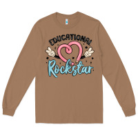 Toasted Coconut educational rockstar Long Sleeve Tee - MaliasSmallBusiness