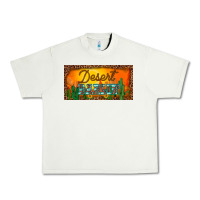 Pistachio western desert darlin sunset cactus leopard serape   license plate tem Urban Heavy Tee - BarkalooDesign