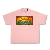 Salmon western desert darlin sunset cactus leopard serape   license plate tem Urban Heavy Tee - BarkalooDesign