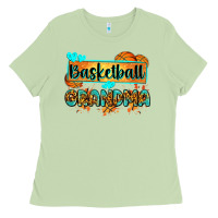 Matcha basketball grandma with leopard Ladies Tee - Zillion Design Studio