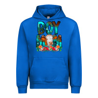 Cobalt Boy Mom Flowers Cow Urban Hoodie - CowCowDesign