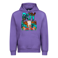 Tulip Boy Mom Flowers Cow Urban Hoodie - CowCowDesign