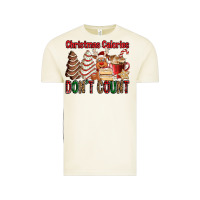 Vintage Arctic Christmas Calories don't count Christmas tree cake Vintage Tee - Jasminsmagicworld