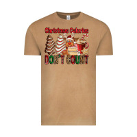 Vintage Camel Christmas Calories don't count Christmas tree cake Vintage Tee - Jasminsmagicworld