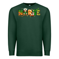 Sports Green st patricks day nurse with gnome Premium Sweatshirt - NancyCooperArtShop