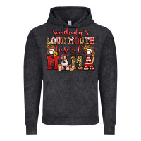 Vintage Black somebody's loud mouth baseball mama Vintage Hoodie - Jasminsmagicworld