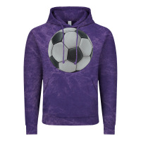 Cloud Purple soccer ball Vintage Hoodie - JahusDesignShop