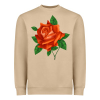 Mushroom tropicana rose Heavyweight Sweatshirt - LillyAllenDesigns