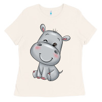 Bone hippo Ladies Tee - texasbilliewilder