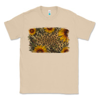 Mushroom Camouflage Leopard Sunflower Background Classic Tee - Jasminsmagicworld