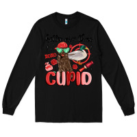 Black better aim than cupid with dog and duck Long Sleeve Tee - MaliasSmallBusiness