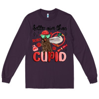 Plum better aim than cupid with dog and duck Long Sleeve Tee - MaliasSmallBusiness