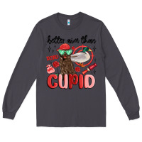 Smoke better aim than cupid with dog and duck Long Sleeve Tee - MaliasSmallBusiness