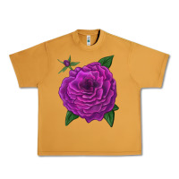 Peanut Butter Celestial Rose Urban Heavy Tee - LillyAllenDesigns