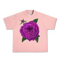 Salmon Celestial Rose Urban Heavy Tee - LillyAllenDesigns