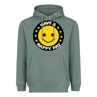 Sage Have A Happy Day Heavyweight Hoodie - Bettercallsaul