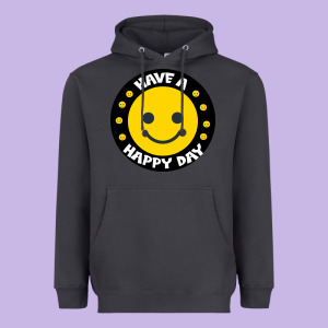 Have A Happy Day Heavyweight Hoodie Designed By Bettercallsaul