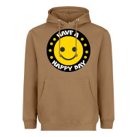 Toasted Coconut Have A Happy Day Heavyweight Hoodie - Bettercallsaul