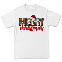 White merry christmas Premium Tee - CowhideDigitalArt