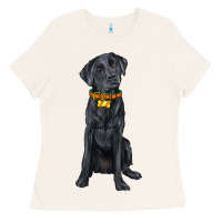 Bone labrador retriever with overflow Ladies Tee - texasbilliewilder