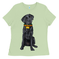 Matcha labrador retriever with overflow Ladies Tee - texasbilliewilder