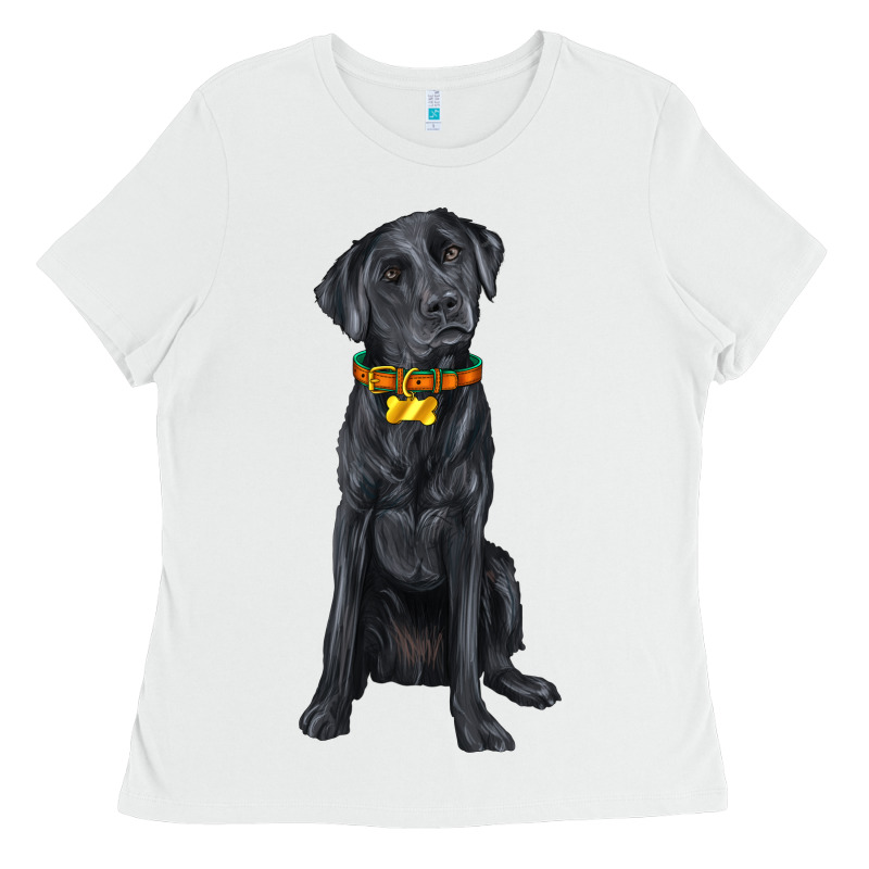 Labrador Retriever With Overflow Ladies Tee by texasbilliewilder | Teevron
