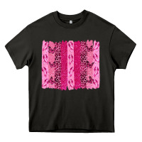 Asphalt Breast Cancer Brushstrokes Heavy Core Tee - texasbilliewilder