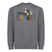 Storm cross rabbit gnomes happy easter Heavyweight Sweatshirt - Jasminsmagicworld