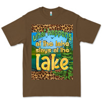 Cacao what happens at the lake stays at the lake air freshener Premium Tee - HRA Design Shop