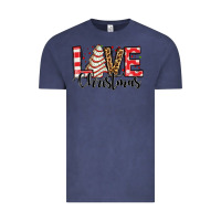 Vintage Denim love christmas tree cake Vintage Tee - Jasminsmagicworld