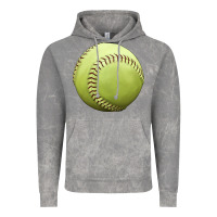 Cloud Rock softball ball Vintage Hoodie - JahusDesignShop