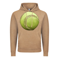 Vintage Coffee softball ball Vintage Hoodie - JahusDesignShop