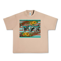 Burro western cow serape leopard sunflowers mousepad Urban Heavy Tee - BarkalooDesign