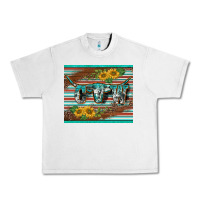 Lunar Rock western cow serape leopard sunflowers mousepad Urban Heavy Tee - BarkalooDesign