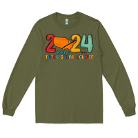 Army Green total solar eclipse Long Sleeve Tee - MaliasSmallBusiness
