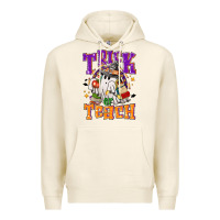 Tofu Trick or teach Halloween Premium Hoodie - NancyCooperArtShop