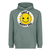 Sage Have A Happy Day Heavyweight Hoodie - Bettercallsaul