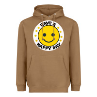 Toasted Coconut Have A Happy Day Heavyweight Hoodie - Bettercallsaul