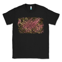 Black Camouflage Pink Leopard Background Classic Tee - Jasminsmagicworld