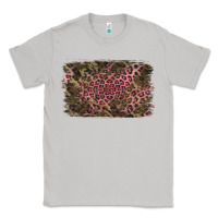 Moon Dust Camouflage Pink Leopard Background Classic Tee - Jasminsmagicworld