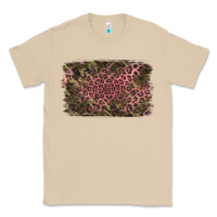 Mushroom Camouflage Pink Leopard Background Classic Tee - Jasminsmagicworld