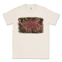 Natural Camouflage Pink Leopard Background Classic Tee - Jasminsmagicworld